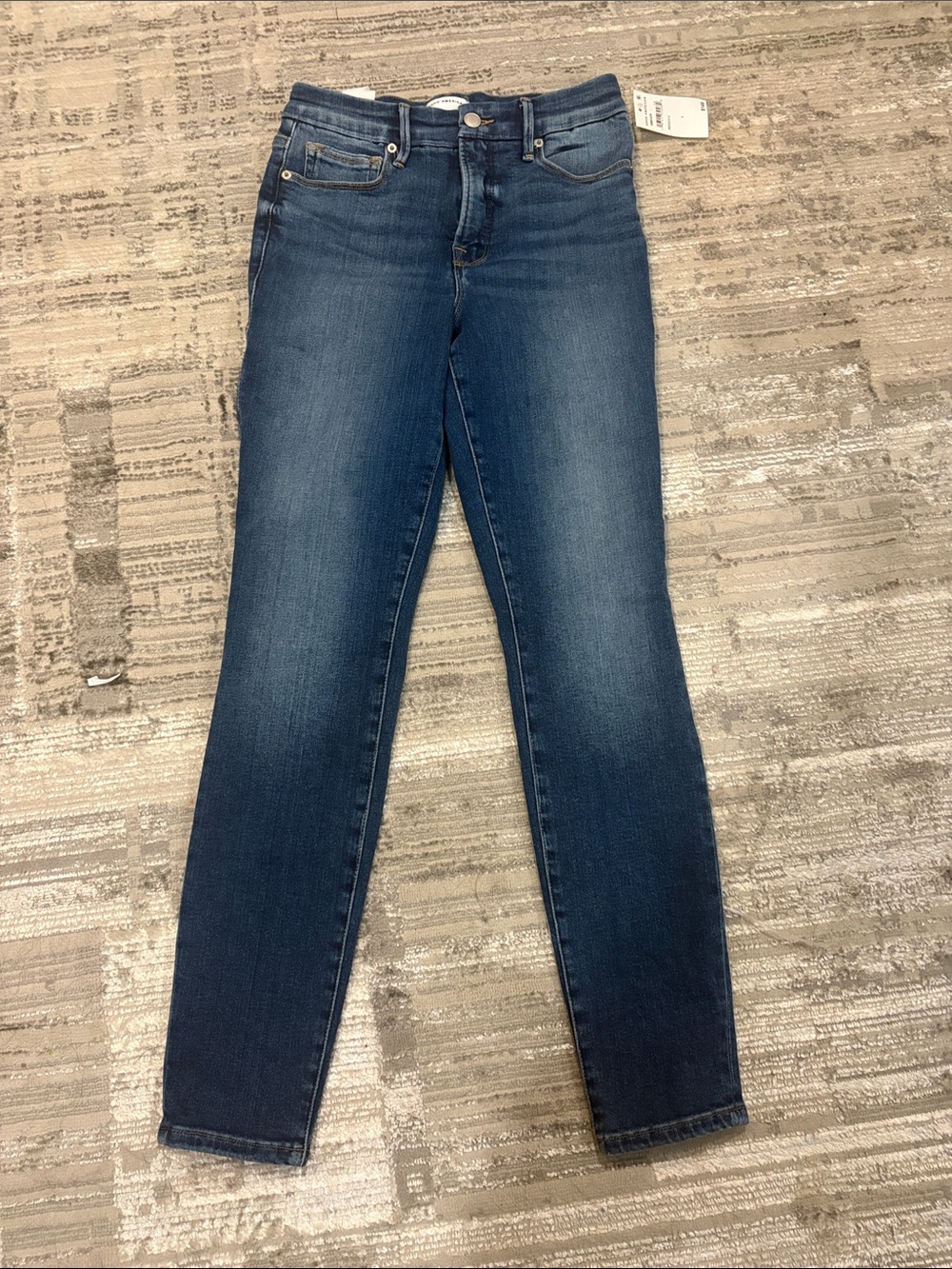Good American Dark Blue Skinny Jeans